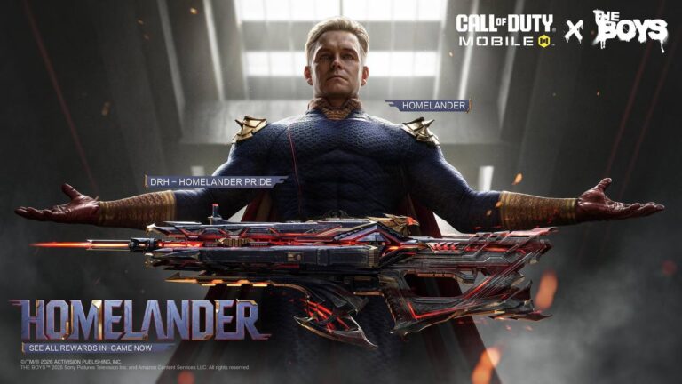 گردونه Homelander در کالاف دیوتی موبایل فعال شد | همکاری The Boys آغاز شد